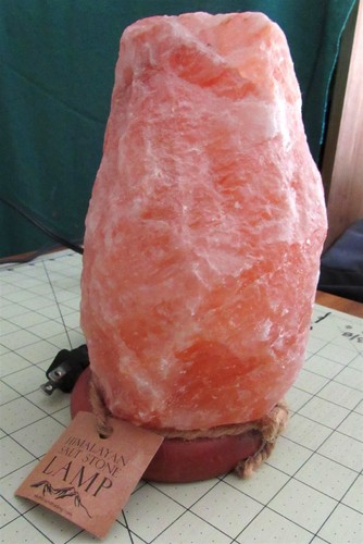 New himalayan salt - salt, lamp