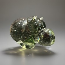 Large Ngwenya Glass Hippo