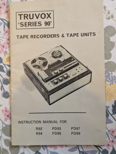 Truvox series tape - series, 90