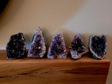 5x Natural Amethyst Druze