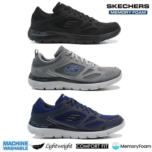 Mens skechers trainers casual - mens,