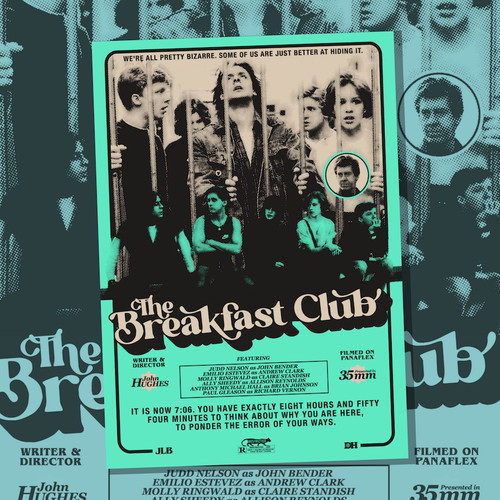 The breakfast club poster 80s - poster,,