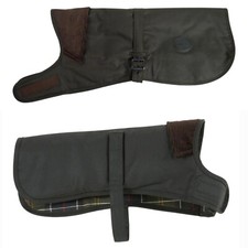 Barbour Wax Dog Coat Olive