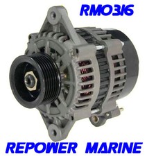 Alternator for Mercruiser 4.3, 5.0, 5.7L, replaces 863077 -1,19020611,  70 AMP