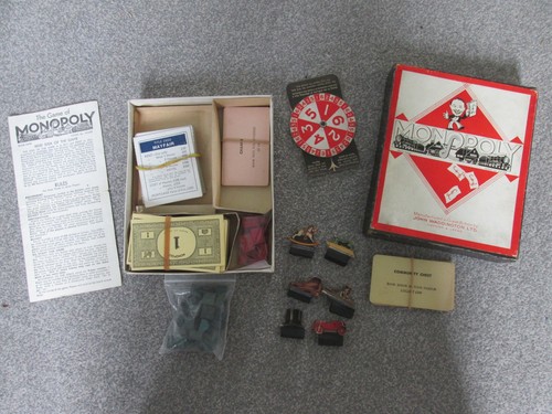 Monopoly 1940 s - monopoly, 1940's