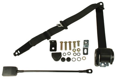 Front seat belt point - seat,