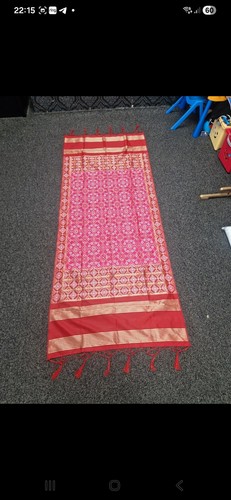 Patola silk dupatta pink red - pink,
