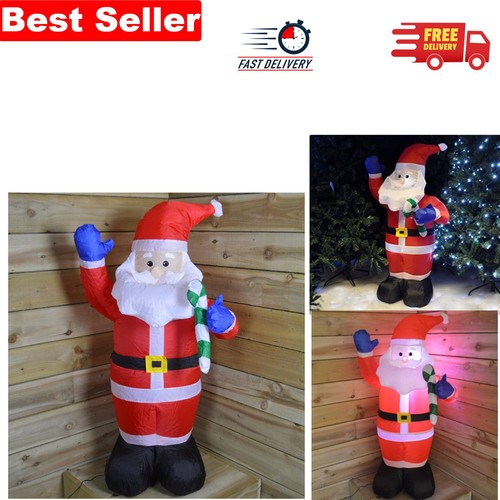 4ft christmas inflatable - christmas, santa