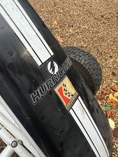 Kettler Hurricane Air Pedal Go-Kart in black and white - excellent condition