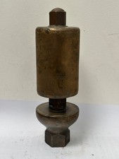 Old Antique Vintage Metal Railway Brass Steel Steam Train Whistle GWR Sign Tool