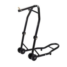 SGS Motorcycle Front Wheel Foldable Paddock Stand, Max 17" Wheel Motor Bike Lift