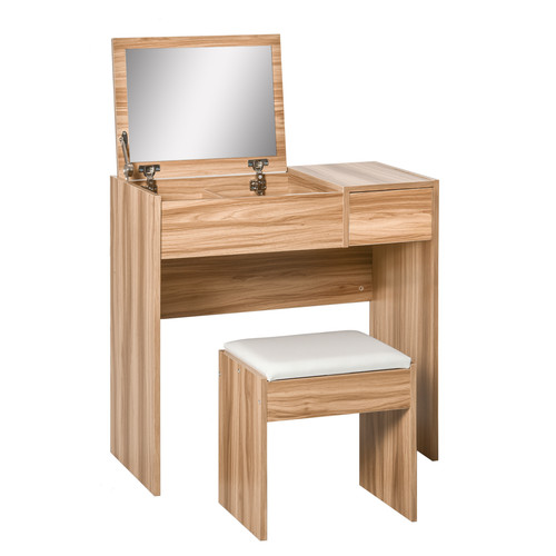 Dressing table with mirror - table,