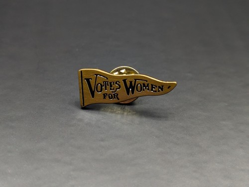 Votes for women metal - votes, pin
