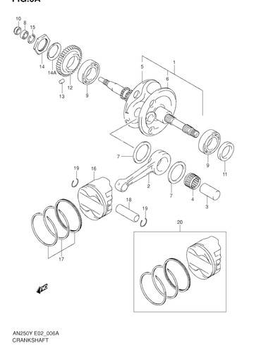 Suzuki genuine snap ring - suzuki,