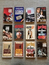 12 x Rare James Bond Books -