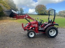 Tym Compact Loader Tractor 35 Hp With Bucket Pallet Forks 2018 2000 Hrs