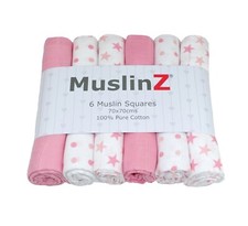 MuslinZ 6PK Baby Muslin