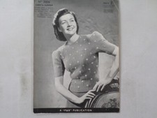 1940's Vintage Knitting