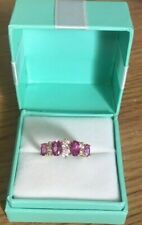 DIAMONIQUE QVC 14CT YELLOW GOLD RING EXCELLENT CONDITION