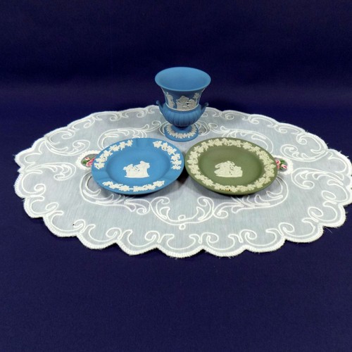 Wedgwood blue green jasperware - wedgwood,
