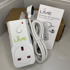 Lime Energy Saving Plug With