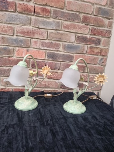 Pair table lamps cream - lamps,