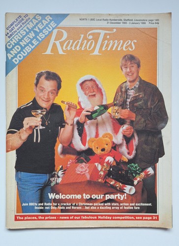 Vintage christmas radio times - vintage,