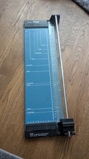 Vintage Dahle Cut Cat 12" X 6" Personal Paper Trimmer Guillotine Cutter, Germany
