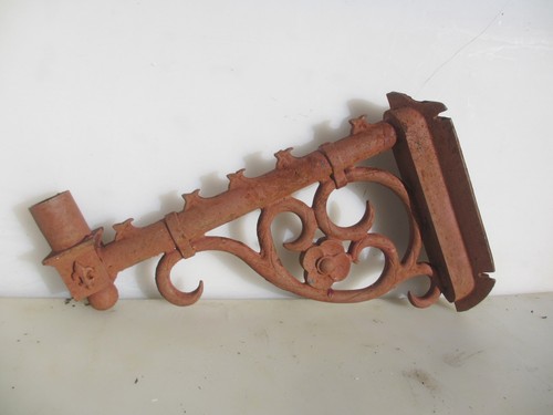 Victorian iron garden wall - victorian,