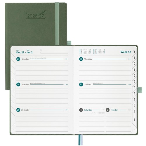 Academic diary week - a5,