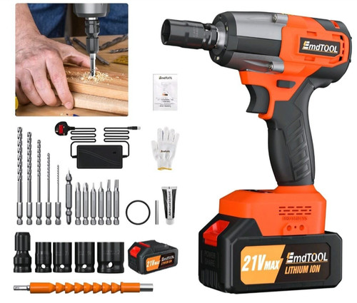 Cordless impact wrench drill - wrench,