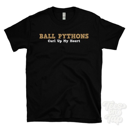 Ball pythons curl heart - up, my