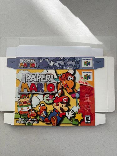 Paper mario nintendo 64 - mario, n64
