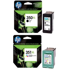 Genuine HP 350XL & 351XL Ink