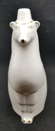 Vintage bone china dog - bone,