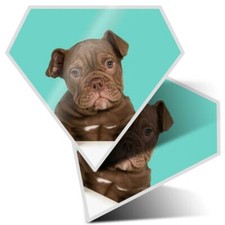 2 x Diamond Stickers 10 cm  -