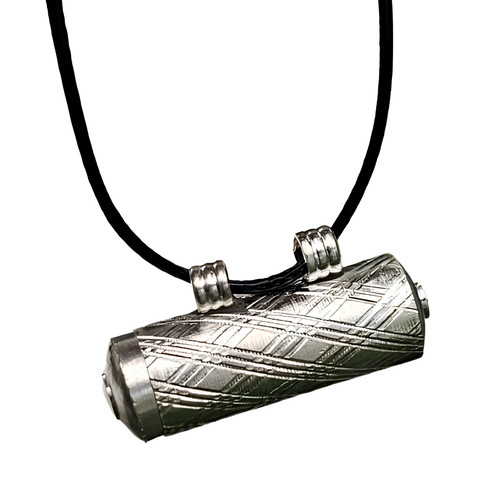 Locket necklace pendant vial - locket,