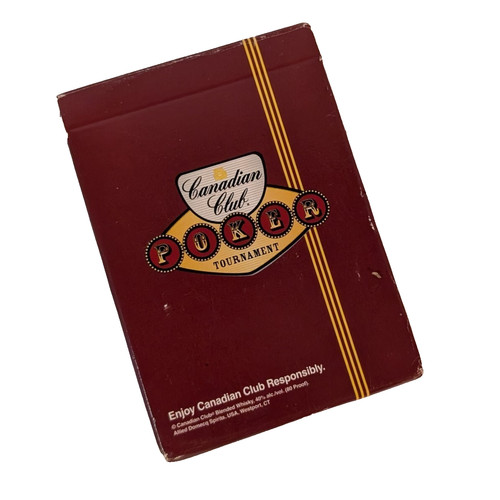 Canadian club whisky poker - club,