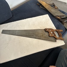 Vintage Disston saw d-8 USA 26” 7 tpi