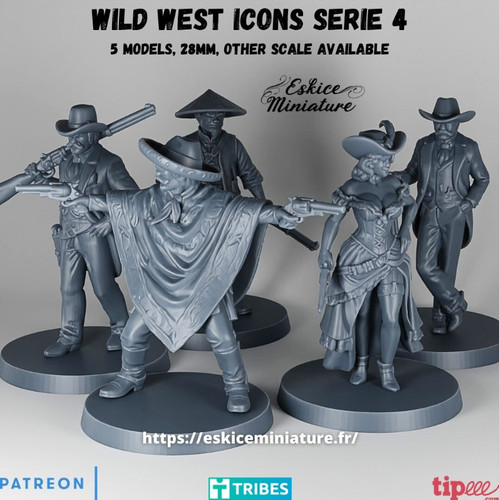 Western wild west icons - wild,