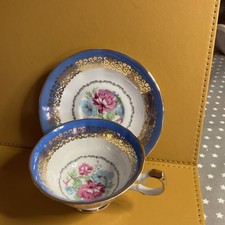 Elizabethan Staffordshire Cabinet Cup & Saucer. Standard Size. Unused