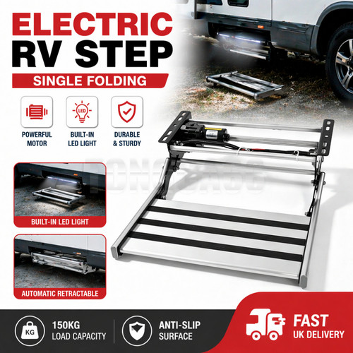 Electric step pull - rv,