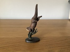 Gilded Nature Otter and Reeds A20075 2009  Figurine  made by Border Fine Arts