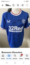 Rangers Genuine Hand Signed Shirt 2022/2023