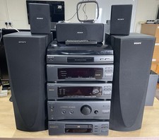 Sony LBT-N600AV Stack System | Surround Sound/CD/Turntable/AM/FM Tuner/Aux/RC