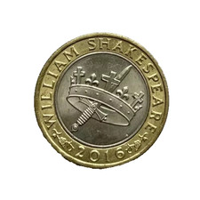 WILLIAM SHAKESPEARE £2 TWO