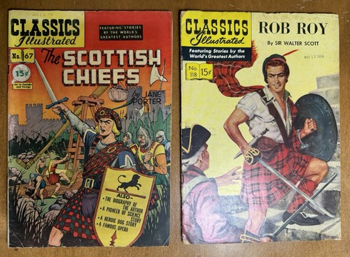 Classics illustrated comics - illustrated,