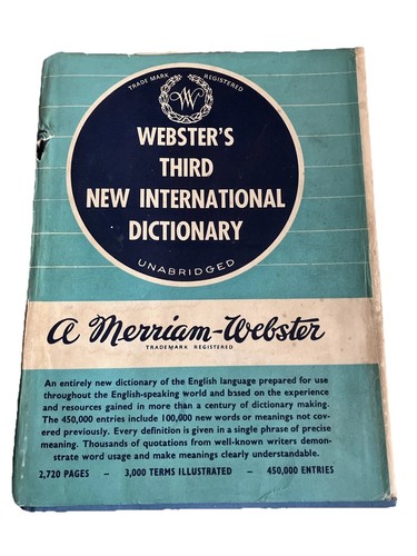 Webster third new - webster's,