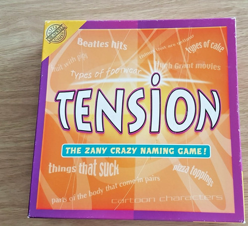 Tension board game - tension, by