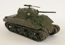 Sherman M4 tank - pewter metal